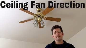 Ceiling Fan Direction
