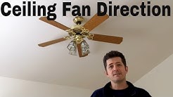 Summer Do The Turn Fans Direction Ceiling What In