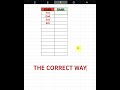 The Correct Way to Write 1st, 2nd, 3rd in Excel ✍️ |Excel Tips & Tricks #excel #exceltips #microsoft