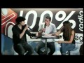 Ginie line et julien loko dracula en direct sur 100