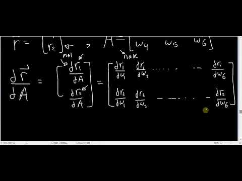 237  - [ENG] Derivative of a vector with respect to a matrix