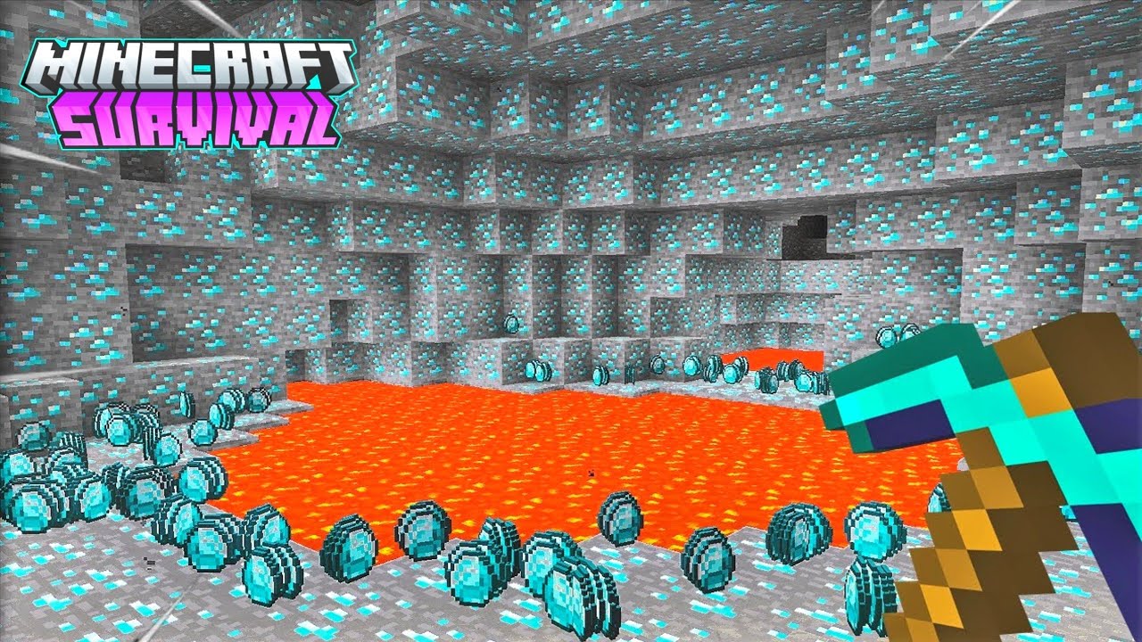 How I Made Full DIAMOND ARMOR!! | Minecraft Pe SURVIVAL SERIES Episode ...