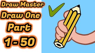 Draw Master - Draw One Part - DOP Puzzle Game All Levels 1-50 Gameplay Walkthrough | (IOS - Android) screenshot 4