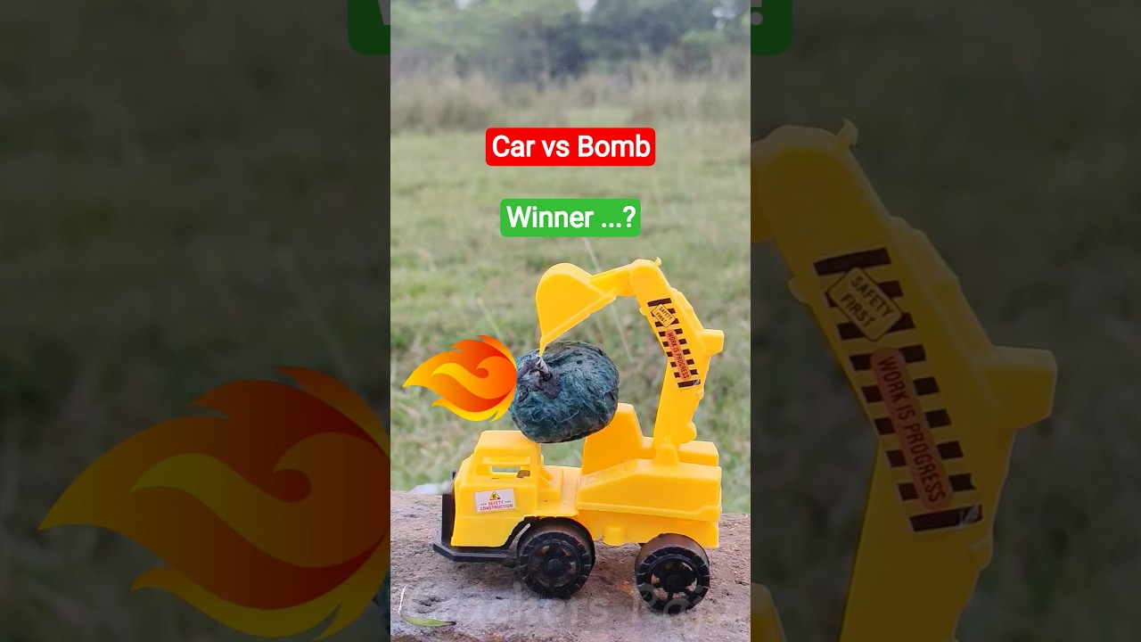 Car vs Diwali bomb 🚗 💣 