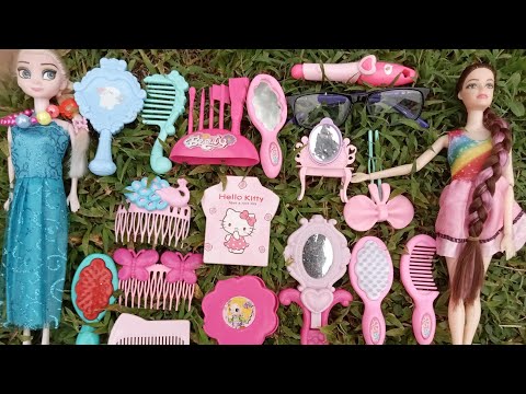 ASMR Most Satisfying with Unboxing Princess Barbie Doll and Hello Kitty Miniature Toys