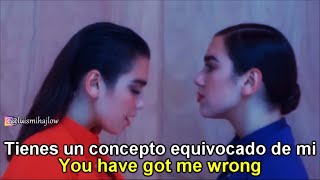 Dua Lipa - IDGAF | Lyrics English - Español Subtitulado