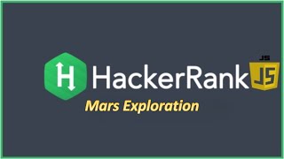 Famous HackerRank Problem Solving in JavaScript (Mars Exploration !) Profile