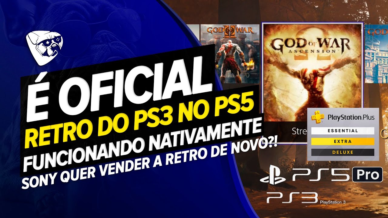 ⁣É OFICIAL! Nova RETRO Do PS3 No PS5 FUNCIONANDO NATIVAMENTE! Sony QUER VENDER A RETRO De Novo?!