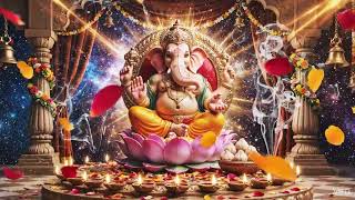 Lord Ganesha Cinematic Devotional Background Video | Temple LED Stage Backdrop | Annual Function screenshot 5