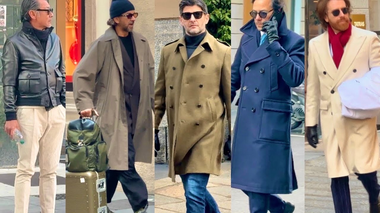 2026 WINTER ❄️REAL MEN STREET STYLE. MILAN MEN’S SHOPPING +SALES 🔥WINTER COATS #gqmenswear 