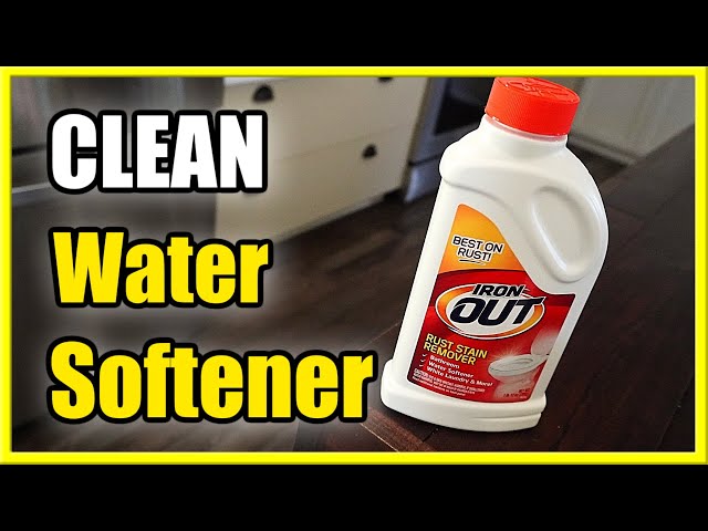 How to Clean Water Softener & Restore it to NEW! (Easy Maintenance!) 