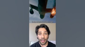 How to Survive a Plane Crash #PlaneCrash #Plane #Shorts