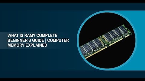 What is RAM? Complete Beginner