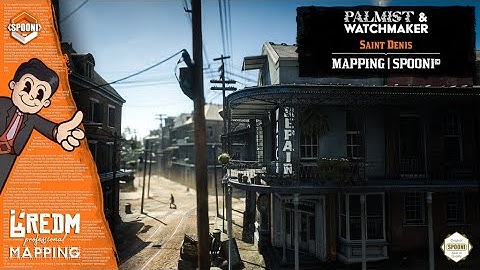 Saint Denis Palmist & Watchmaker - MLO RDR2 RedM ∣ Spooni Mapping