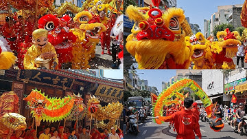 FULL SHOW NHƠN NGHĨA ĐƯỜNG KHAI QUANG ĐIỂM NHÃN. RỒNG RẮN DIỄU HÀNH. LÂN SƯ RỒNG ĐẸP NHẤT. TẾT 2025