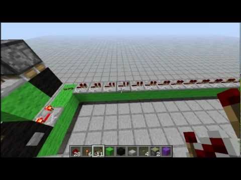 1 Tick Pulse Limiter/generator Turtorial 60 seconds 1 WIDE (1x3x3) Stackable in Minecraft