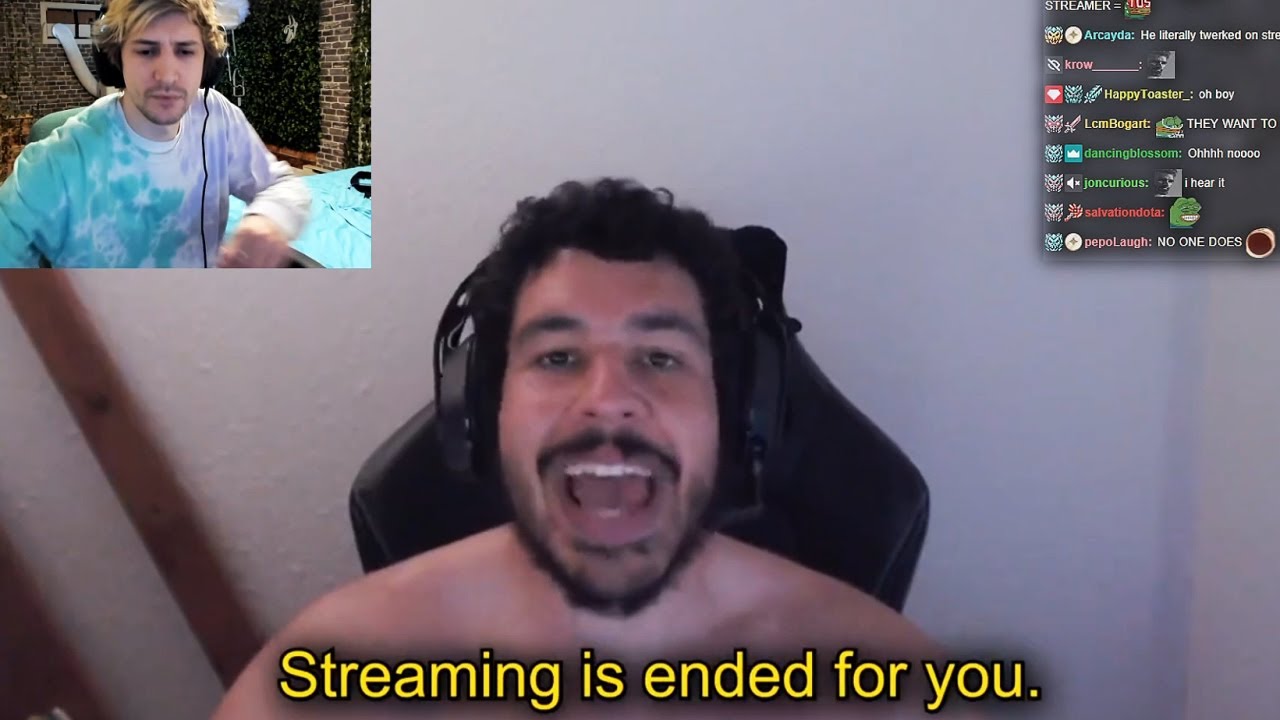 Greekgodx Banned From Twitch | xQc Reacts - YouTube