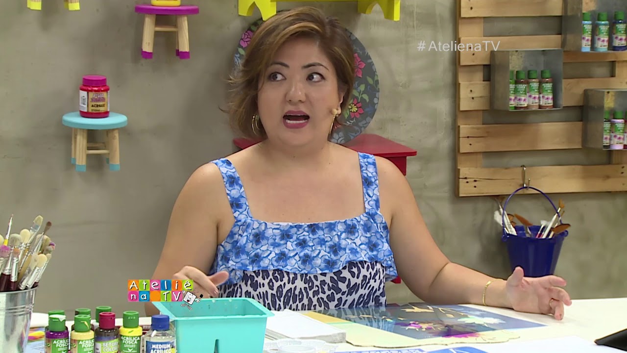 Ateli u00ea na TV Rede Vida 15 03 2018 Deize Costa (Gato na Janela) e Mayumi Takushi (Cravo Artesanato Com Madeira ~ Ateli u00ea na TV Rede Vida 15 03 2018 Deize Costa (Gato na Janela) e Mayumi Takushi (Cravo