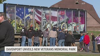 Davenport unveils new addition in Veterans Memorial Park