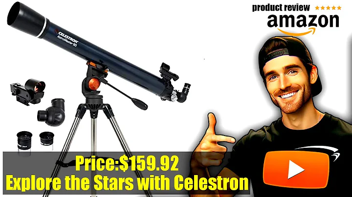 Buy Celestron - AstroMaster 90AZ Refractor Telescope - Refractor Telescope for Beginners -