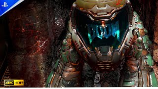 DOOM 4K 60FPS HDR PS5 (2023) Campaign Gameplay