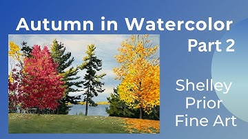 Autumn in Watercolor part 2