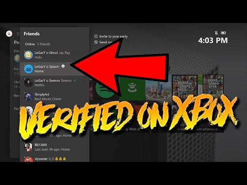 Xbox लाइव पर कैसे सत्यापित हो?!?!?