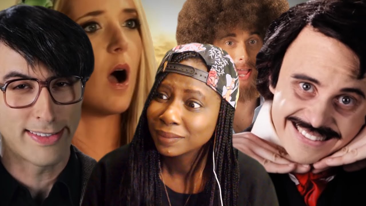 Epic Rap Battle | Stephen King Vs Edgar Allen Poe, Picasso Vs Bob Ross