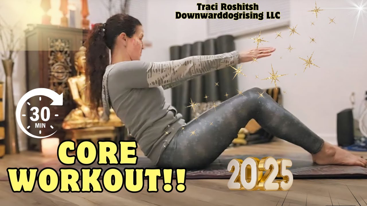 30 min Pilates Core workout!!! 😊💛💫30-minute Pilates core workout - YouTube