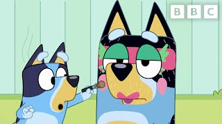 Bluey's Makeover for Dad | Stumpfest | CBeebies