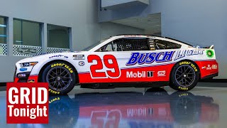 Kevin Harvick Brings Back No. 29 For 'Special' North Wilkesboro Throwback | Grid Tonight