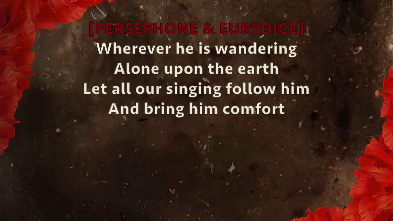 Hadestown Original Broadway Cast We Raise Our Cups Lyrics Chords Chordify