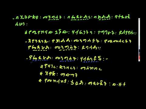 Ethiopia: የአምስተኛ ክፍል ስነ ዜጋ ትምህርት - Lesson 3