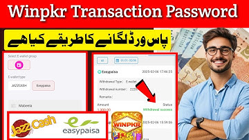 winpkr transaction password | winpkr transaction password forgot