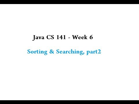 Java CS 141