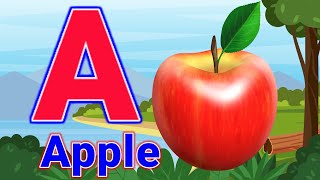 Phonics Song 2 with TWO Words in 3D - A For Airplane - ABC Alphabet Songs with Sounds for Children