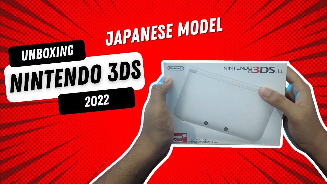 Unboxing Nintendo 3DS XL in 2022 Tamil YouTube