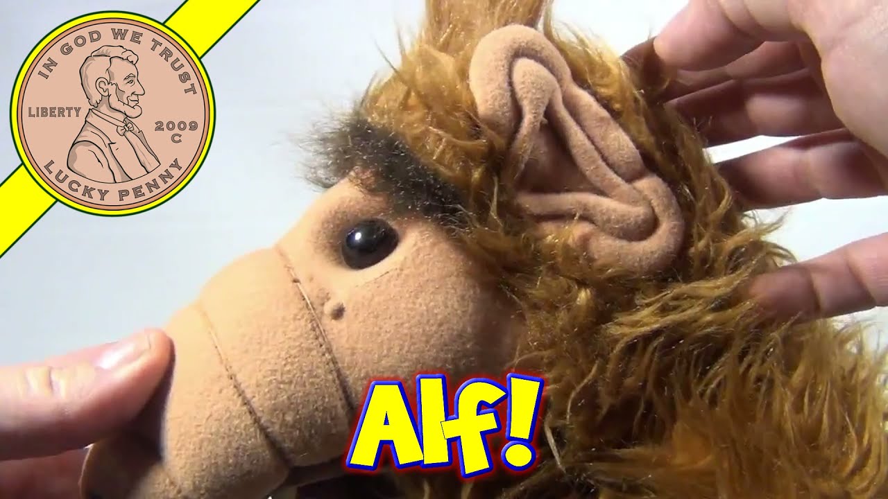 Alf The TV Sitcom Show - Large Stuffed Plush Animal Toy, 1986 - YouTube