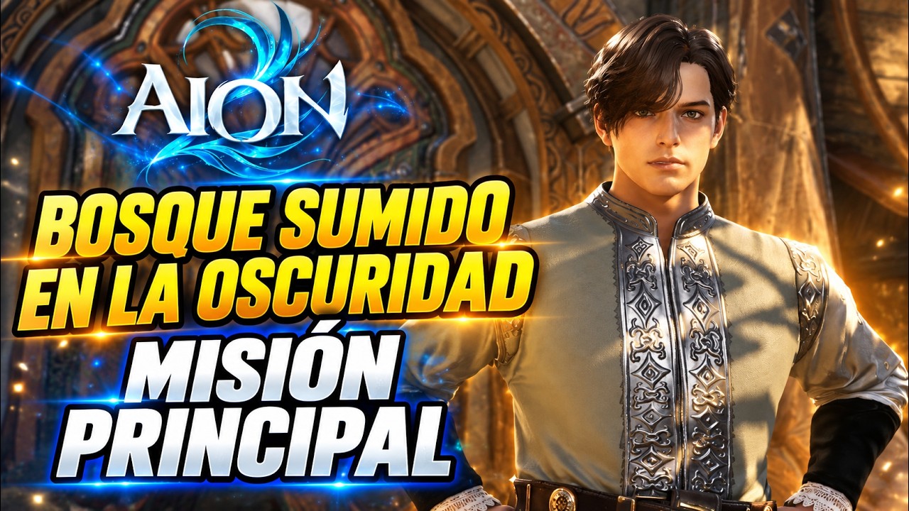Bosque sumido en la oscuridad misión completa en AION 2
