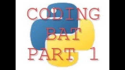 coding bat solutions part 1