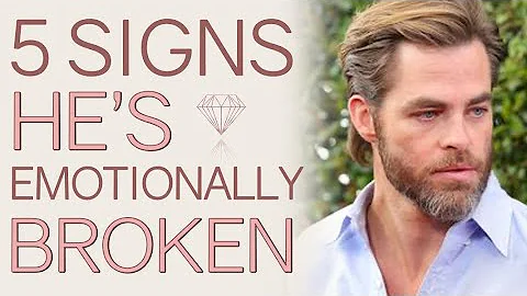 5 RED FLAGS You're Dealing With An Emotionally BROKEN MAN...