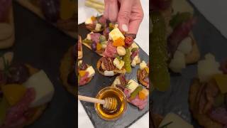 Charcuterie Board Cracker Bites
