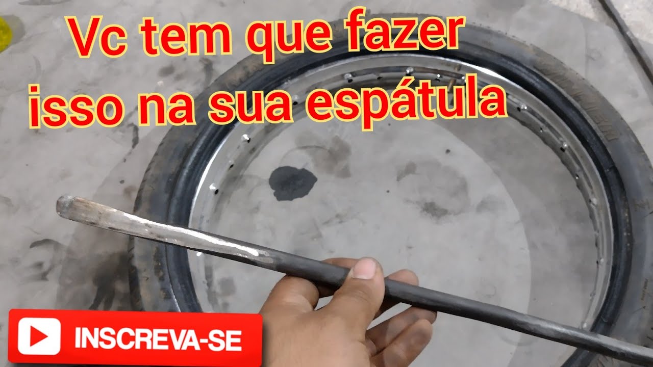 SEGREDO PARA NÃO CORTAR CAMARA DE AR AO COLOCA E TIRAR DO PNEU