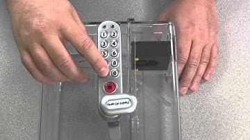 KitLock KEDL - How to Set a Technician Code