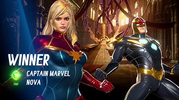 MARVEL VS. CAPCOM: INFINITE Arcade Mode: Nova & Captain Marvel 1/2
