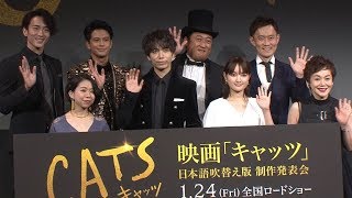 葵わかな＆山崎育三郎＆ロバート秋山、「キャッツ」の声優に