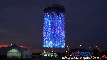 Crystal led project innovation | KEASY SHENZHEN TECHNOLOGIES #led #ledmesh