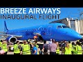 Flying Breeze Airways' Inaugural Flight