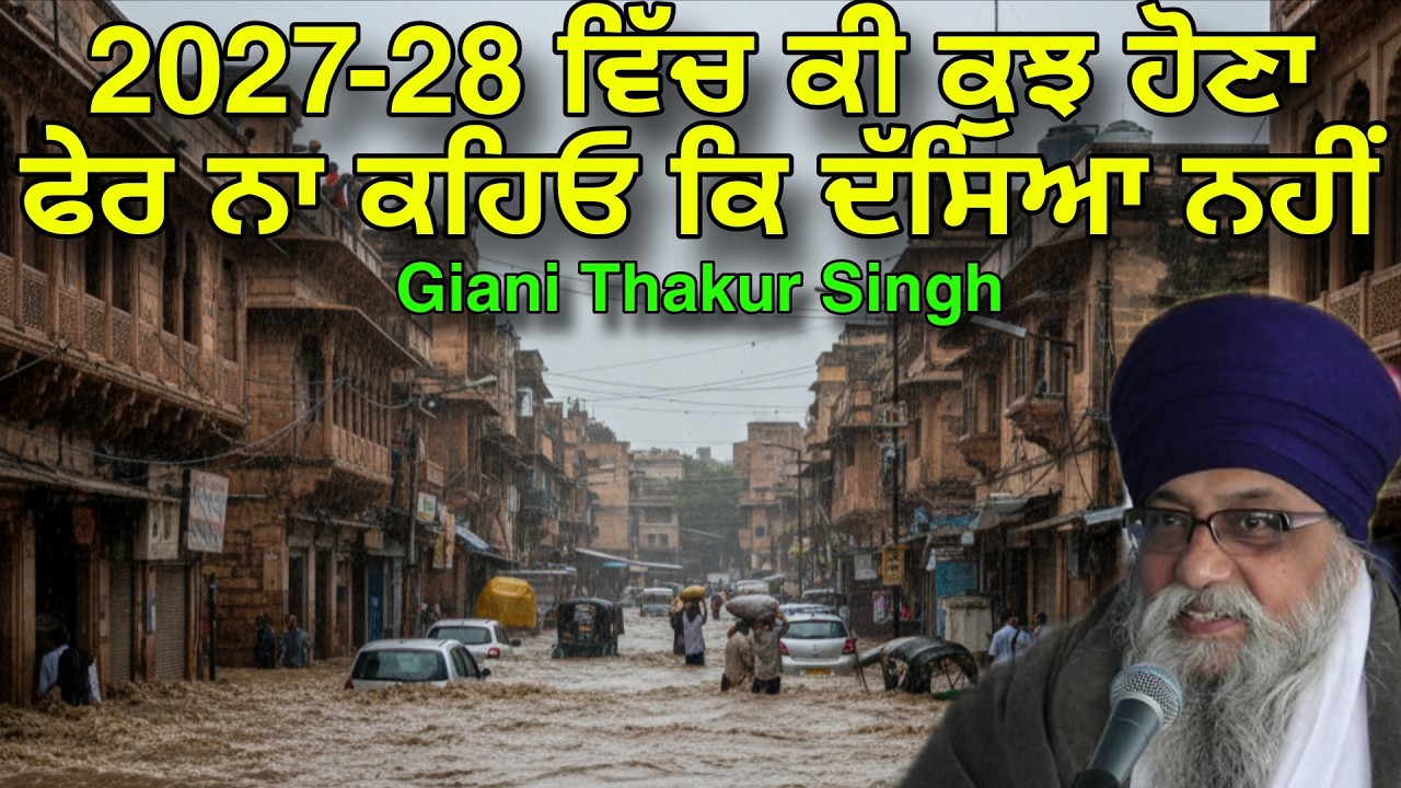 2027-28 Wich Kee kujh Hona | Pher na Kahiyo Ke Dasiya Nahi | Giani thakur Singh Ji
