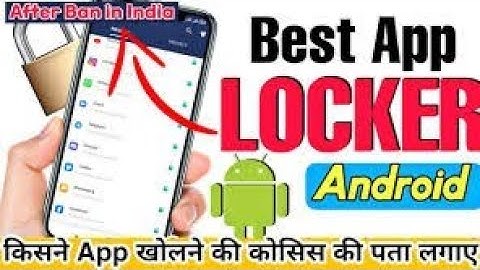 Best App Lock App For Android 2022 // App Lock Kaise Kare #AppLock2022​